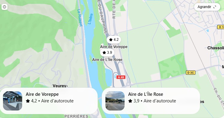 aire de voreppe