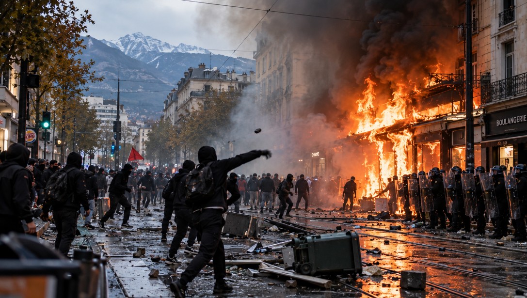 violences urbaines 17 octobre 2026 grenoble